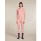Icebreaker Merino 260 Tech Long Sleeve Half Zip Thermal Top - Womens, Blush, Large, IBB043900GUL