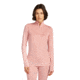 Icebreaker Merino 260 Tech Long Sleeve Half Zip Thermal Top - Womens, Blush, Large, IBB043900GUL