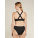 Icebreaker Merino Blend 125 Cool-Lite Sprite Racerback Bra - Womens, Black, Large, IB0A5724001L