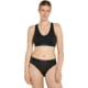 Icebreaker Merino Blend 125 Cool-Lite Sprite Racerback Bra - Women's, Black, Large, IB0A5724001L