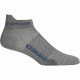 Icebreaker Run Ultralite Micro Sock Clearance - Men's-White/Silver/White-X-Large