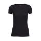 Icebreaker Merino 150 Siren SS Sweetheart - Women's, Black, Extra Small, IB103062001XS