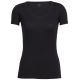 Icebreaker Merino 150 Siren SS Sweetheart - Women's, Black, Medium, IB103062001M