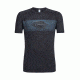 Icebreaker Sphere Short Sleeve Crewe Linescape Island, Black Hthr, L, 104173001L