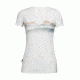 Icebreaker Tech Lite Short Sleeve V Misty Horizon, Snow, L, 104162101L