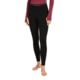 Icebreaker Women 300 MerinoFine Polar Leggings, Black, L, IB0A571Y001L