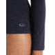 Icebreaker Women Merino 150 Siren LS Sweetheart, Midnight Navy, M, IB103194401M