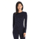 Icebreaker Women Merino 200 Oasis LS Crewe, Midnight Navy, M, IB104375401M
