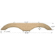 Icon Dem Fender Skirt Fs1770 - Champagne, Tan, 1902