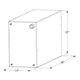 Icon Fresh Water Tank With 1/2in.Ftp And 1-1/4" Filler Wt2453, 38in x 14in x 22", 50 Gallon, 12453