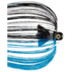 Iland Witches Bugs Saltwater Troll Lure, 7in, 1/2oz, Flash Black Head, Black/E Blue, IW125F-BK/EBL