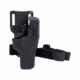 IMI Defense RD3 Level 3 Red Dot Sight Durable Polymer Glock Drop Leg Holster, Black, Right, IMI-RD3BLACK