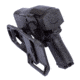 IMI Defense RD3 Level 3 Red Dot Sight Durable Polymer Glock Drop Leg Holster, Black, Right, IMI-RD3BLACK