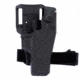 IMI Defense RD3 Level 3 Red Dot Sight Durable Polymer Glock Drop Leg Holster, Black, Right, IMI-RD3BLACK