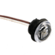 Innovative Lighting 1" Round LED "Shortie" Livewell/Bulkhead Light w/219 Grommet - White 54226