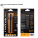 Inova XO3 123A Lithium Powered LED Flashlight,228 Lumens,Black XO3B-01-R7