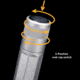 Inova XO3 123A Lithium Powered LED Flashlight,228 Lumens,Titanium XO3B-14-R7
