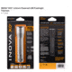 Inova XO3 123A Lithium Powered LED Flashlight,228 Lumens,Titanium XO3B-14-R7