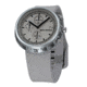 Issey Miyake SILAt004 Trapezoid Al Mens Watch - White Band, Silver Case