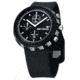 Issey Miyake SILAt005 Trapezoid Al Mens Watch - Black Band, Black Case