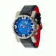 Ita 00.05.01 B Compax Mens Watch, Blue Face, Black Band