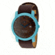 Ita 14.01.04 Brigante Watch, Sky Blue Case, Brown Band