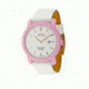 Ita 14.01.07 Brigante Ladies Watch, Pink Case, White Band