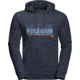 Jack Wolfskin Slogan Hoody - Mens, Night Blue, Medium, 1707221-1010003