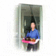 JOBAR Sliding Door Screen 48in, Black JB4529