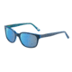 Joop! 87169 Progressive Prescription Sunglasses, Blue Frame, Grey-Brown W/ Skyblue Mirror Lens-87169-6631PR