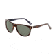 Joop! 87173 Single Vision Prescription Sunglasses, Brown Frame, Grey/Green Lens-87173-6722SV