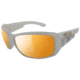 Julbo Whoops Sunglasses, Shiny White Frame w/ Zebra Lenses 4003111