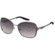 Just Cavalli JC407S Sunglasses - Shiny Light Ruthenium Frame Color, Gradient Smoke Lens Color