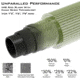 Kast King Cliff Crochet Spirale Series Bass Rods, 7 3 1pc Moderate-Medium, KKRDCSTSPR73M1