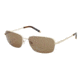 Kenneth Cole New York KC7024 Sunglasses - Gold Frame Color, Brown Lens Color