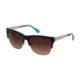 Kenneth Cole New York KC7103 Sunglasses - Dark Brown Frame Color, Gradient Brown Lens Color