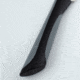 Kershaw Luna Utility Kitchen Knife, 6in, Hammered Finish Carbon Stainless, Clip Point Blade, Black/Gray Rubberized Synthetic Handle, AB7061