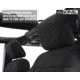 King 4WD Seat Covers, Jeep Wrangler JK 2 Door 2008 - 2012, Neoprene, Black/Black, 11010301