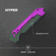 Kizer Cutlery Hyper Handle Scales Aluminum