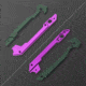 Kizer Cutlery Hyper Aluminium Handle, Purple/Green, H3632PG
