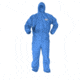 KLEENGUARD 3XL A60 Bloodborne Pathogen and Chemical Splash Protection Denim Blue Coveralls, Kimberly-Clark Professional, Case 20, 45096-20