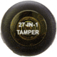 Klein Tools 27in1 Multi-Bit Tamperproof Screwdriver, Black/Yellow, 32307