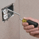 Klein Tools 2in1 Multi-Bit Screwdriver, Rapi-Drive Phillips and Slotted Bits, Black/Yellow, 67100