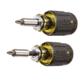 Klein Tools 8in1 Multi-Bit Adjustable Length Stubby Screwdriver, Black, 32308