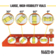 Klein Tools ACCU-BEND Level, 4 Vial, Orange, 935AB4V