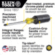 Klein Tools Cushion-Grip Screwdriver Set 7-Piece, 85076