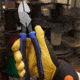 Klein Tools Heavy-Duty Diagonal Cutting Pliers, Journeyman, 9In, Blue/Black, J2000-59