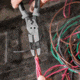 Klein Tools Pliers w/Crimper Hybrid, J215-8CR