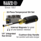 Klein Tools Screwdriver w/32-Piece Tamperproof Bit Set Magnetic, 32510