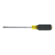 Klein Tools Wire Bending Cabinet Tip Screwdriver, 6In, Black/Yellow, 605-6B